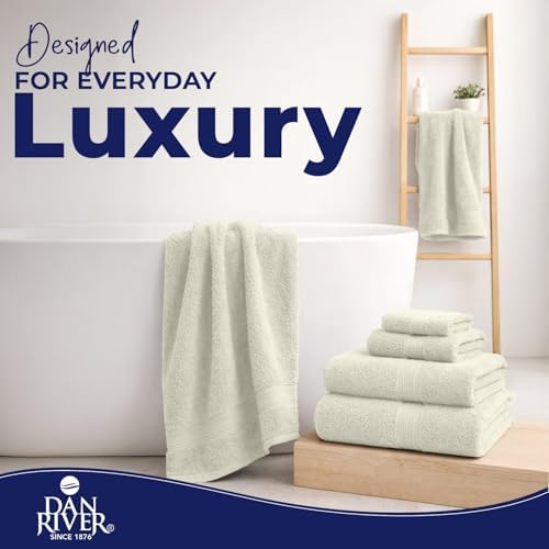 DAN RIVER 8 Piece Luxury Bath Towels - Image 4
