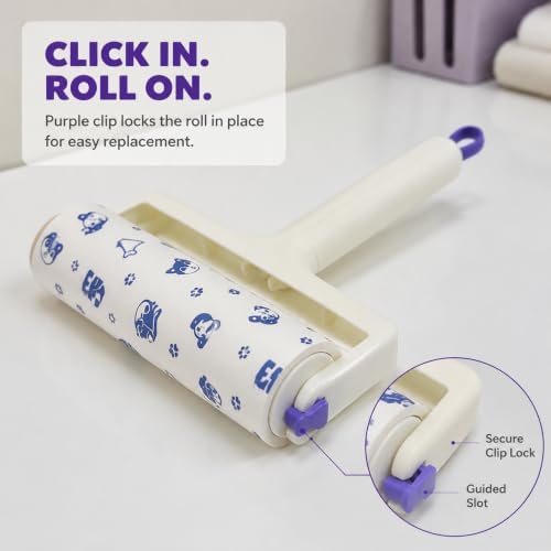 Lint Roller Kit, 500 Sheets, Pet Hair/Lint/Debris Remover. - Image 3