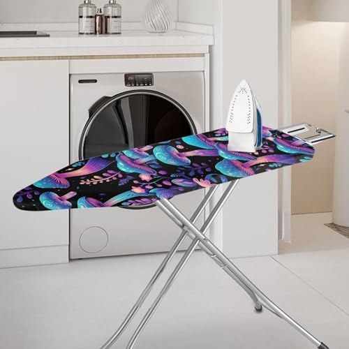 GLENLCWE Blue Mushroom Ironing Board Cover - Image 2