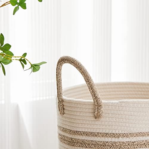 VIPOSCO 72L Tall Woven Laundry Basket Hamper - Image 3