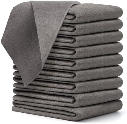 10 Pcs Thickened Magic Cleaning Cloth Reuseable, Microfiber Cleaning Cloth by Unknown
