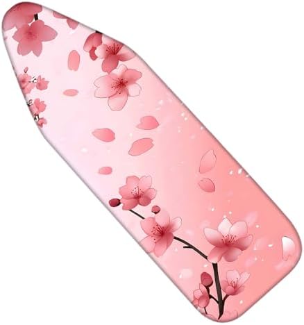 Nuxovilar Cherry Blossom Cotton Ironing Board Cover 15x54 Fabric by Nuxovilar