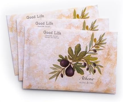 Good Life Olive & Fig Scented Sachets | Designed in New Zealand | 12 Sachets - Image 3