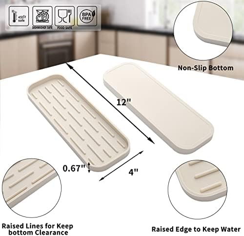 MicoYang Silicone Kitchen Sink Organizer Tray - Image 2