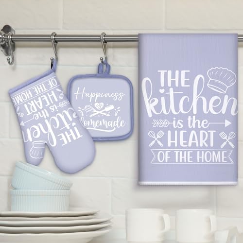 Sratte 6 Pcs Kitchen Decor Accessories Set, Dreamy Purple - Image 2