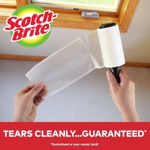 Scotch 3M Mini Lint Rollers 6-Pack, Travel-Size Sticky Lint Removers - Image 5