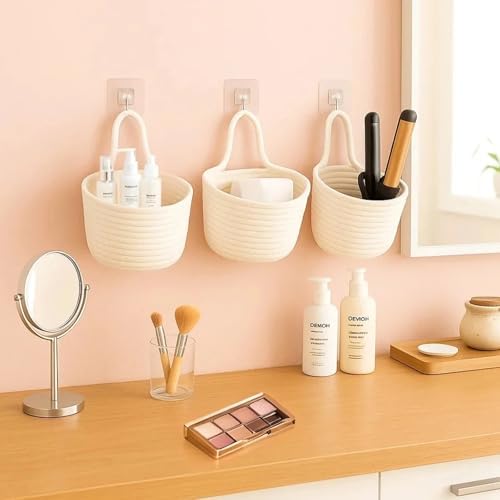 ShellKingdom Hanging Baskets, Boho Pouchs Bag Organizers - Image 5