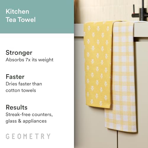 GEOMETRY Tea Towels – Spring & Summer Collection – Quick-Dry, Ultra-Absorbent - Image 2