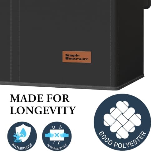 Simple Houseware Double Laundry Hamper - Image 5