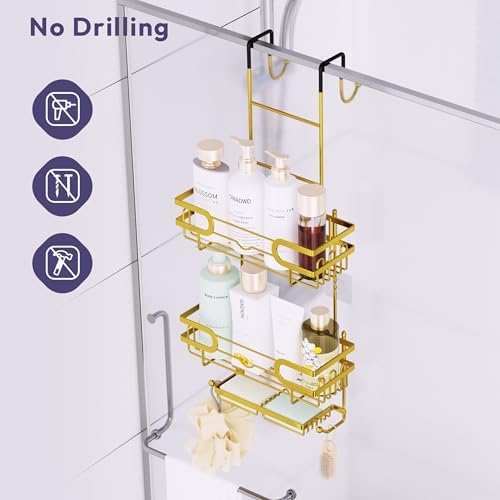 SWTYMIKI Over the Door Shower Caddy Hanging - Image 6