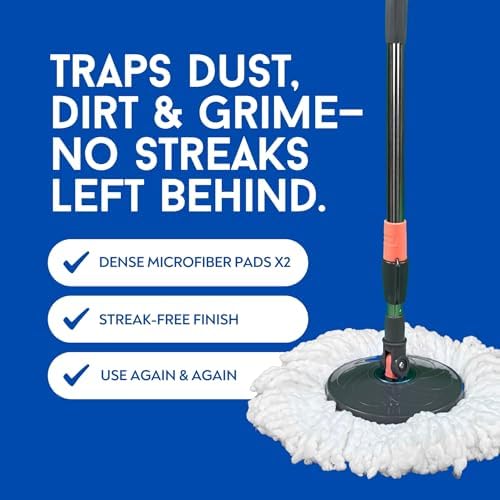Easy Spin Microfiber Spin Mop and Bucket Set - Image 6