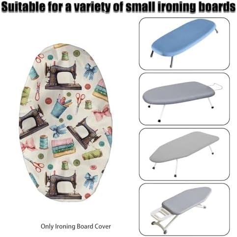 Sewing Pattern Mini Ironing Board Cover Washable Table Top Ironing Board - Image 5