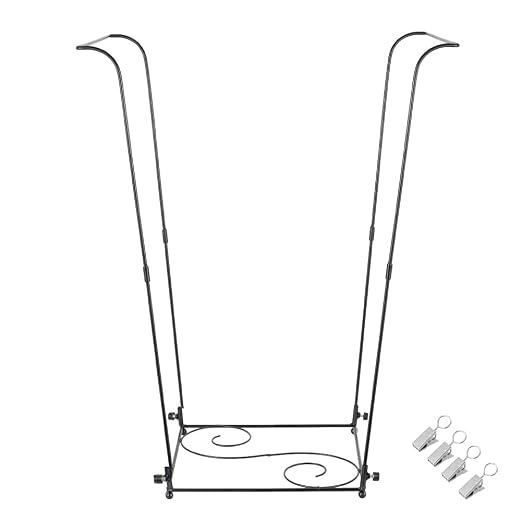 Trash Bag Holder, 30-45 Gallon Metal Garbage Bag Holder | Portable Leaf Bag by EnjoyYourDaylife