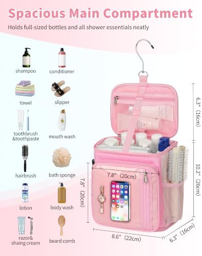 CUBETASTIC Mesh Shower Caddy Bag Portable - Image 2