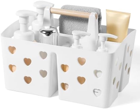 Portable Shower Caddy Plastic Shower Basket Organizer by Anyoifax