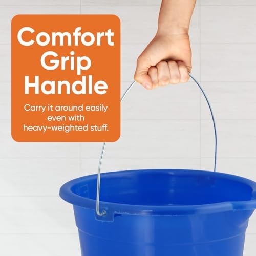 Superio 2.75 Gallon Plastic Mop Bucket - Image 3