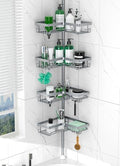 DAOYA Corner Shower Caddy Tension Pole, Light Gray by DAOYA