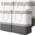 4 Pack Large Laundry Baskets, Laundry Hampers, Freestanding Waterproof by EpicTotes