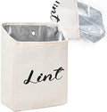 Kamehame Magnetic Lint Bin for Laundry Room Organization and Storage, Cotton by Kamehame