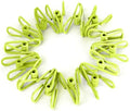 30 Pack Green Chip Bag Clips for Food by RIVEDA