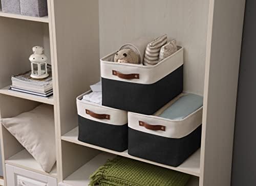 DECOMOMO Storage Bins, Large Fabric Storage Baskets - Image 5