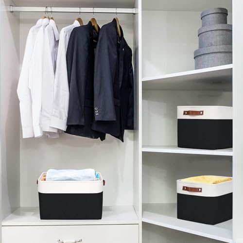 Bagnizer Storage Bins Large Fabric Storage Baskets - Image 2