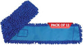 KLEEN HANDLER 48" Microfiber Dust Mop Head Replacement, 12 Pack by BisonLife