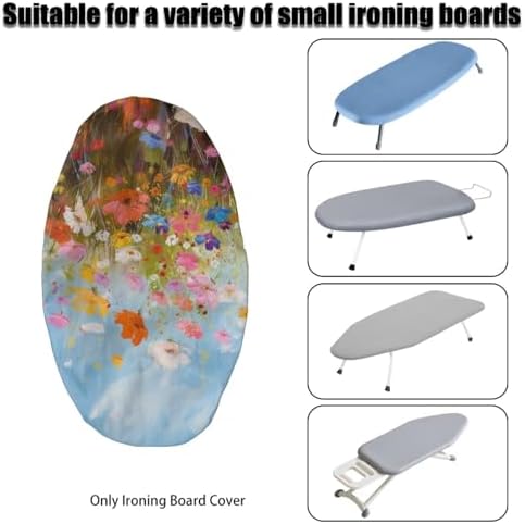 Floral Blossom Ironing Board Covers Stretchy Iron Heat Shield - Image 5