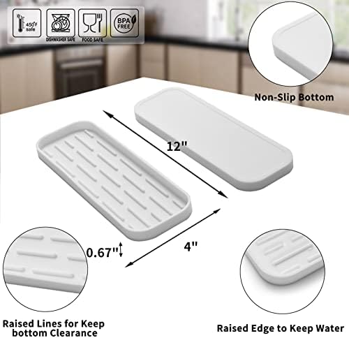 MicoYang Silicone Kitchen Sink Organizer Tray - Image 2