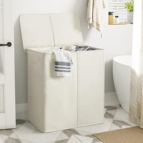 WOWLIVE 154L Double Laundry Hamper 2 Section - Image 2