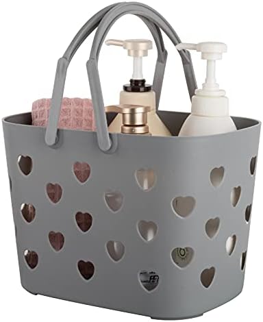 Portable Shower Caddy with handle Plastic Shower Basket Organizer by Anyoifax
