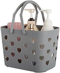 Portable Shower Caddy with handle Plastic Shower Basket Organizer by Anyoifax