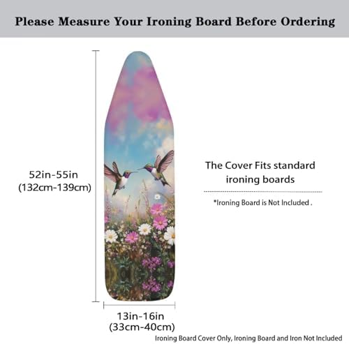 Ironing Board Cover and Pad 16 x 55 Inch Iron Board Cover - Image 5