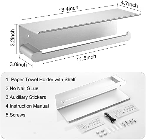 DUFU Paper Towel Holder Wall Mount - Image 5