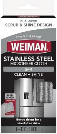 Weiman Microfiber Cloth for Stainless Steel by Weiman
