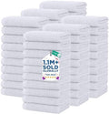 DAN RIVER 60 Pack Wash Cloths for Showering by DanRiver