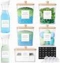 5+2 Pack Laundry Pods Containers & Dryer Sheet Holder & Laundry Detergent by Unknown