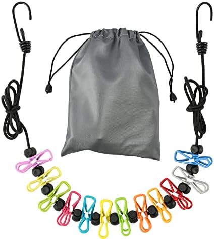 Retractable Portable Travel Clothesline Camping Clothing Line by HONGYUTAI