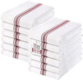 Homaxy 100% Ring Spun Cotton Kitchen Towels 12 Pack by Homaxy