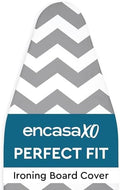 Encasa XO Ironing Board Cover and Pad, Thick Felt 54"x18" by EncasaXO