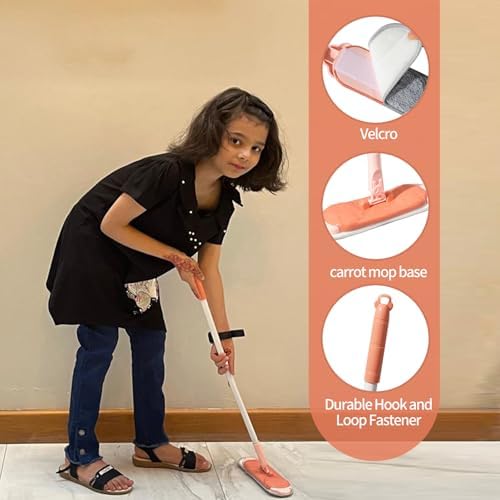 Midoneat Kids Cleaning Toy Set, Mini Child Broom, Mop and Dustpan, Little - Image 6