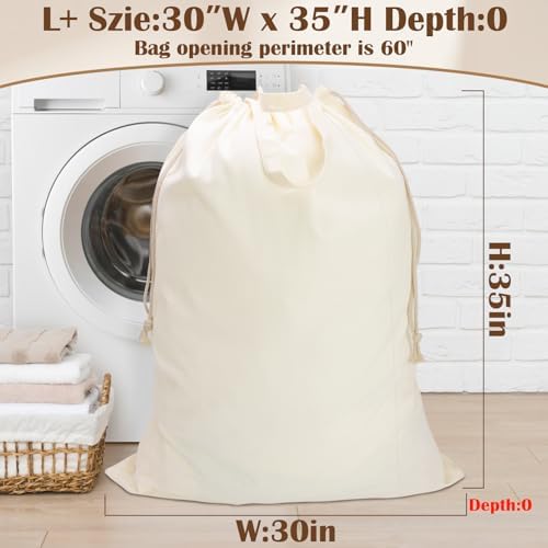Heavy Duty Canvas Laundry Bag - Image 4