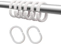 Plastic Shower Curtain Hooks C Shape Shower Curtain Rings by Careyoungs