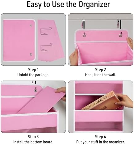 TYMENSH Pink Over Door Organizer - Image 5