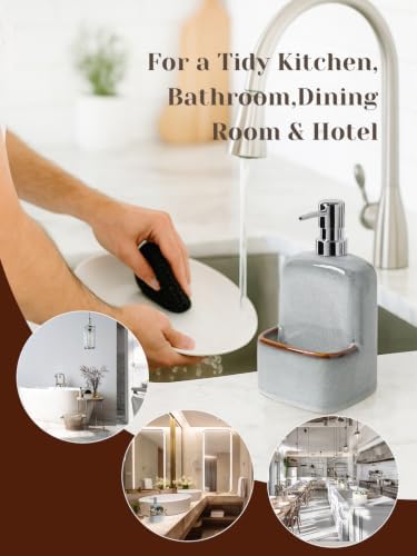 INGOFIN Ceramic Dish Soap Dispenser - Image 7