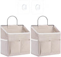 Wenqik 2 Pcs Wall Hanging Storage Bag by Wenqik
