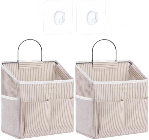 Wenqik 2 Pcs Wall Hanging Storage Bag by Wenqik