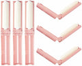 Mini Reusable Lint Roller 6 Pack, Washable Sticky Gel Lint Remover by AEHKLCP