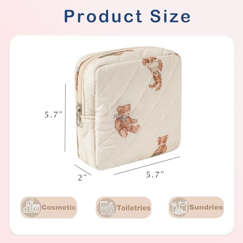 RSRSLEII Mini Quilted Makeup Pouch - Image 2