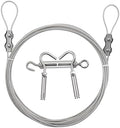 DEWEL 10.8FT Stainless Steel Clothes Lines by DEWEL